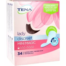 TENA LADY Discreet pads mini magic, 34 pcs