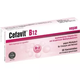 CEFAVIT B12 chewable tablets, 60 pcs