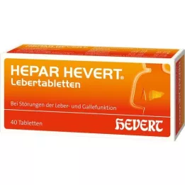 HEPAR HEVERT Liver tablets, 40 pc