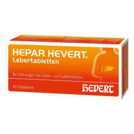 HEPAR HEVERT Liver tablets, 40 pc