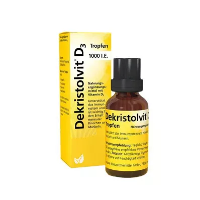 DEKRISTOLVIT D3 1,000 I.U. drops, 10 ml