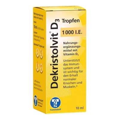 Dekristolvit D3 1,000 IU drops, 10 ml Dekristolvit D3 1,000 IU drops, 10 ml