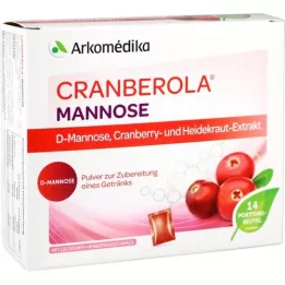 CRANBEROLA Mannose Oral preparation, 14X4 g