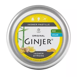 INGWER GINJER Organic lemon pastilles, 40 g