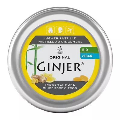 Ginger Ginjer Lemon Pastilles, 40 g