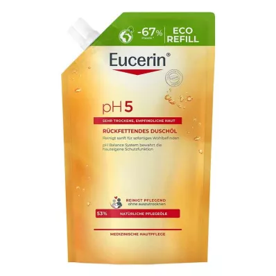 EUCERIN pH5 Shower Oil Sensitive Skin Refill, 400 ml