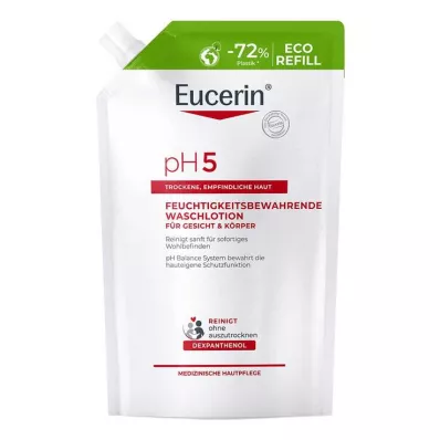 Eucerin pH5 washing lotion for sensitive skin, 750 ml Eucerin pH5 washing lotion for sensitive skin, 750 ml