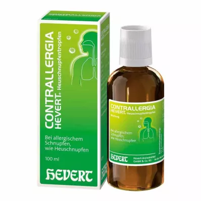 CONTRALLERGIA Hevert hay fever drops mixture, 100 ml CONTRALLERGIA Hevert hay fever drops mixture, 100 ml
