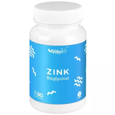 ZINK BISGLYCINAT 25 mg vegan capsules, 90 pcs ZINK BISGLYCINAT 25 mg vegan capsules, 90 pcs