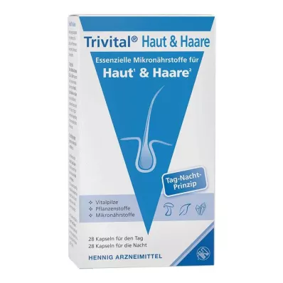 Trivital skin + hair capsules, 56 pieces