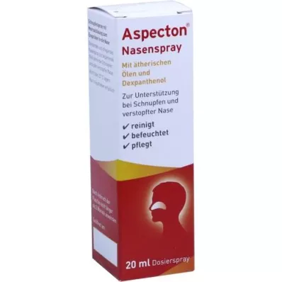 ASPECTON Nasal spray corresponds to 1.5% saline solution, 20 ml