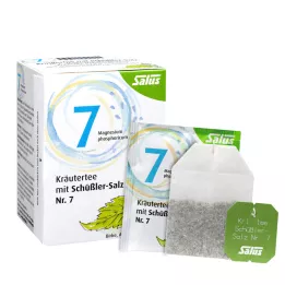 KRÄUTERTEE with Schuessler salt no. 7 Salus Fbtl., 15 pcs
