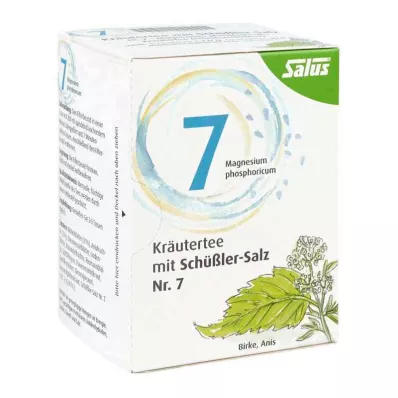Herbal tea with Schüssler salt number 7 Salus Fbtl.(15 pieces) Herbal tea with Schüssler salt number 7 Salus Fbtl.(15 pieces)