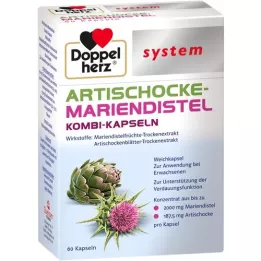 DOPPELHERZ Artichoke-Mary Thistle System Soft C., 60 pcs
