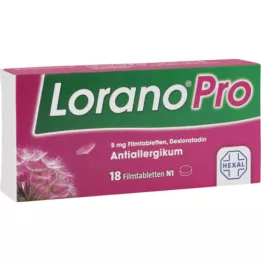 LORANOPRO 5 mg film-coated tablets, 18 pcs