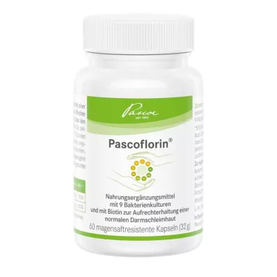 PASCOFLORIN enteric-coated capsules, 60 pcs