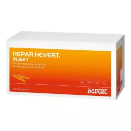 Hepar Hevert inject ampoules, 100x2 ml
