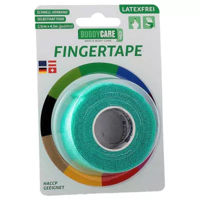 FINGERTAPE latex-free BUDDYCARE MED green, 1 pc