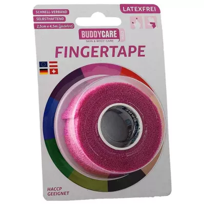 FINGERTAPE latex-free BUDDYCARE MED pink, 1 pc