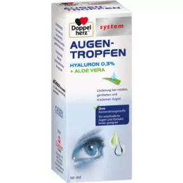 DOPPELHERZ Eye drops Hyaluron 0.3% system, 10 ml