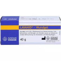 LAVANID Wound gel with 0.04% polihexanide, 1X40 g