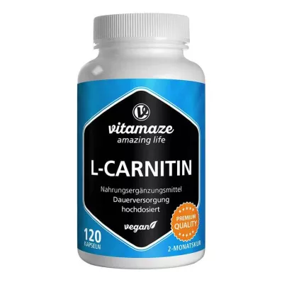 L-CARNITIN 680 mg vegan capsules, 120 pcs L-CARNITIN 680 mg vegan capsules, 120 pcs