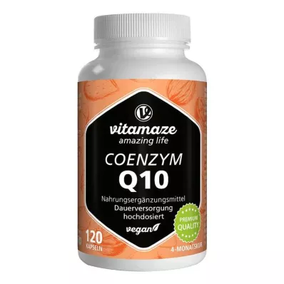 Coenzyme Q10 200 mg vegan capsules, 120 pcs Coenzyme Q10 200 mg vegan capsules, 120 pcs