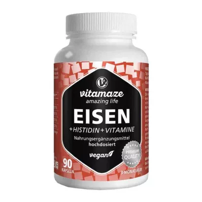 EISEN 20 mg+Histidine+Vitamins C/B9/B12 Capsules, 90 pcs EISEN 20 mg+Histidine+Vitamins C/B9/B12 Capsules, 90 pcs