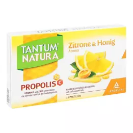 TANTUM NATURA Propolis with lemon &amp; Honey aroma, 15 pcs
