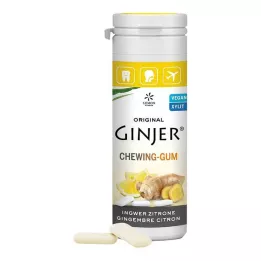 INGWER GINJER Lemon chewing gum, 30 g