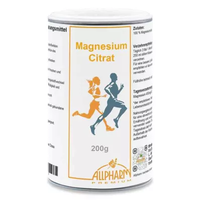 Magnesium citrate powder (200 g) Magnesium citrate powder (200 g)