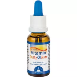 VITAMIN D3K2 Oil forte drops, 20 ml