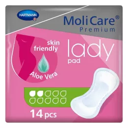 MOLICARE Premium lady pad 2 drops, 14 pcs