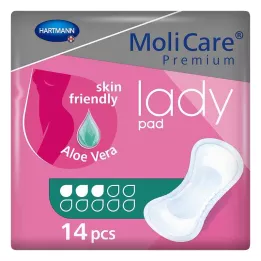 MOLICARE Premium lady pad 3 drops, 14 pcs