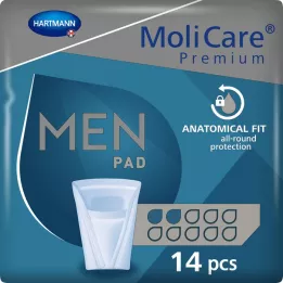 MOLICARE Premium MEN Pad 2 drops, 14 pcs
