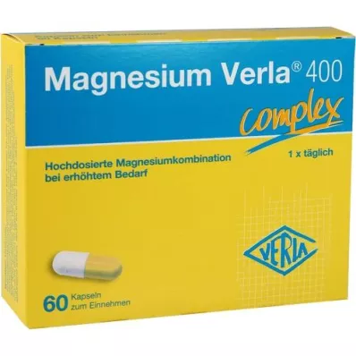 MAGNESIUM VERLA 400 capsules, 60 pc