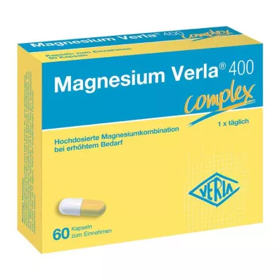 MAGNESIUM VERLA 400 capsules, 60 pc MAGNESIUM VERLA 400 capsules, 60 pc