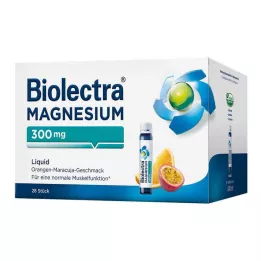 BIOLECTRA Magnesium 300 mg Liquid, 28 pcs