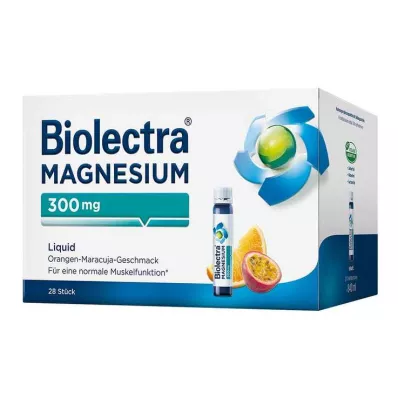 BIOLECTRA Magnesium 300 mg Liquid, 28 pcs BIOLECTRA Magnesium 300 mg Liquid, 28 pcs