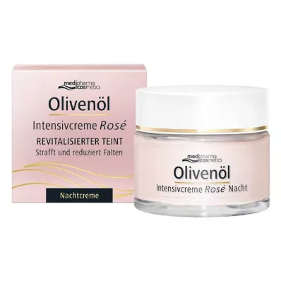 Olive Oil Intensive Cream Rose Night Cream, 50 ml Olive Oil Intensive Cream Rose Night Cream, 50 ml