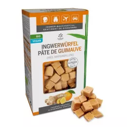 INGWER GINJER Ginger cubes orange, 60 g