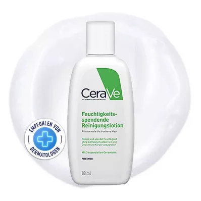 CeraVe moisturizing cleansing lotion, 88 ml