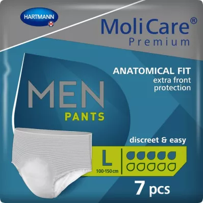 MOLICARE Premium MEN Pants 5 drops L, 7 pcs