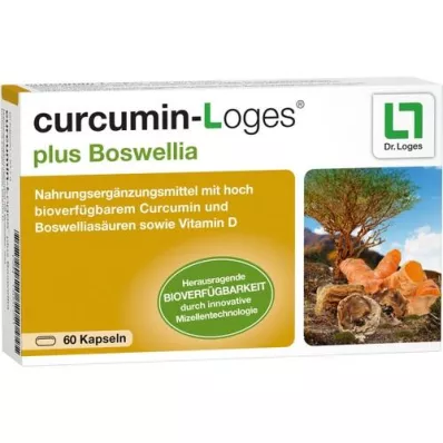 CURCUMIN-LOGES plus Boswellia Capsules, 60 Capsules