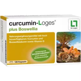 CURCUMIN-LOGES plus Boswellia Capsules, 120 Capsules