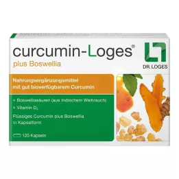 CURCUMIN-LOGES plus Boswellia Capsules, 120 Capsules