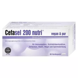 CEFASEL 200 nutri selenium caps, 60 pcs