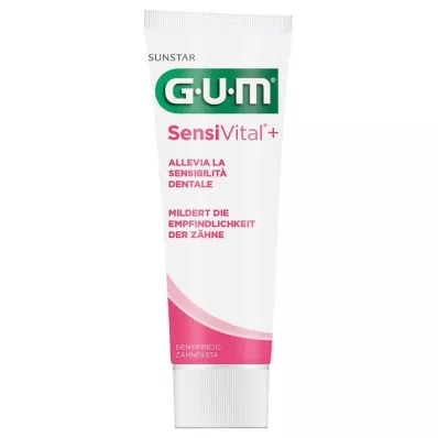 GUM Sensivital + toothpaste, 75 ml GUM Sensivital + toothpaste, 75 ml