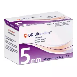 BD ULTRA-FINE Pen needles 5 mm 31 G 0.25 mm, 105 pcs
