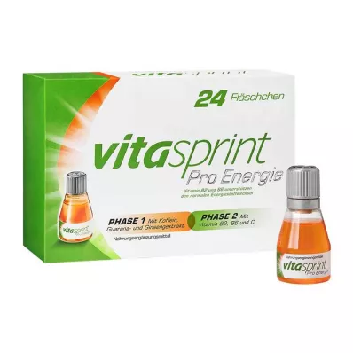 Vitasprint Pro Energy Drinking Bottles, 24 pcs